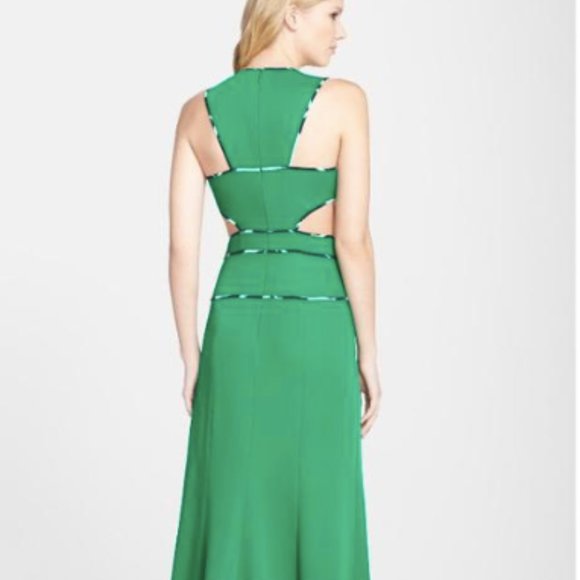 BCBG Green Evening Dress - Picture 2 of 3